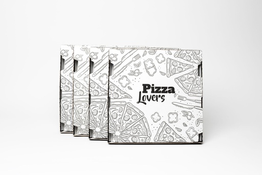 [SCOASS000008] Boite à Pizza - 90S PIZZA LOVERS [Lot de 2000]