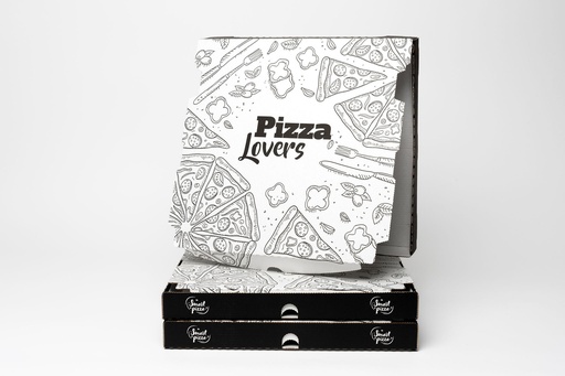 [SCOASS000001] Boite à Pizza - DIVA PIZZA LOVERS [Lot de 500]